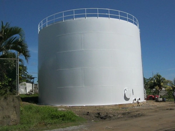 water buffer tank greenhouse white